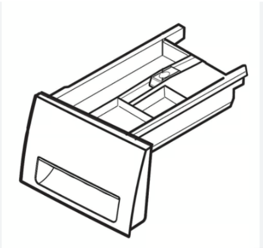 LG Washer Detergent Dispenser Drawer AGL72913668 LG Washer Detergent Dispenser Drawer AGL72913668